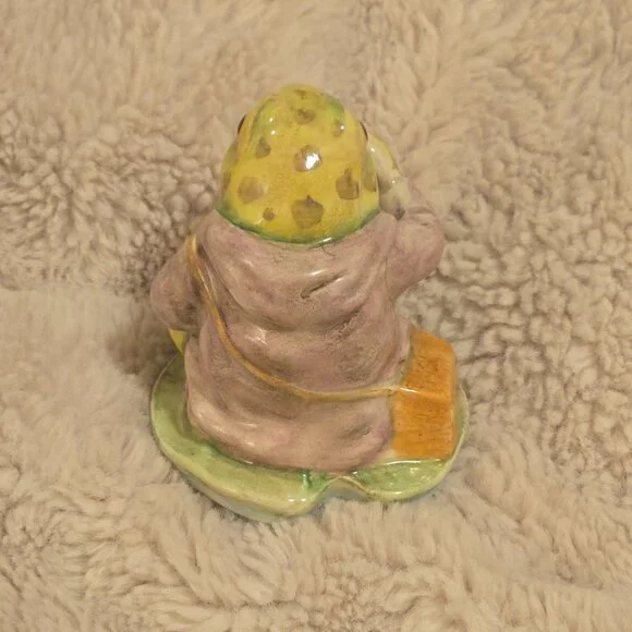 Vintage Rare Beswick England Beatrix Potter Mr. Jeremy Fisher Figurine - Picture 3 of 7